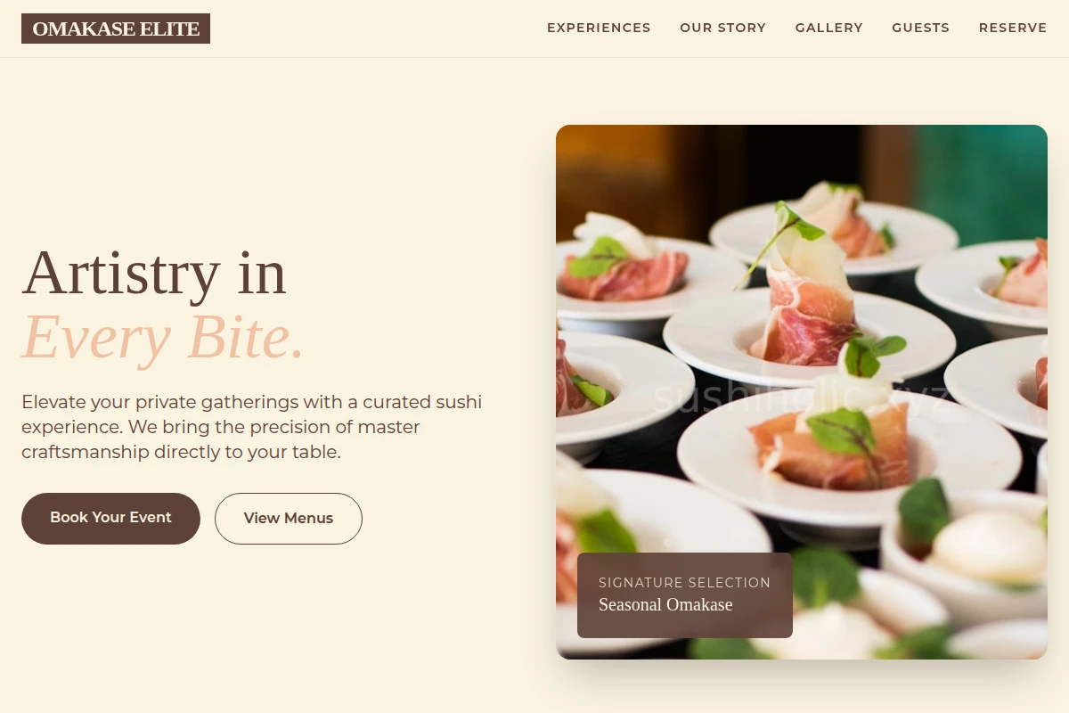 Omakase Catering