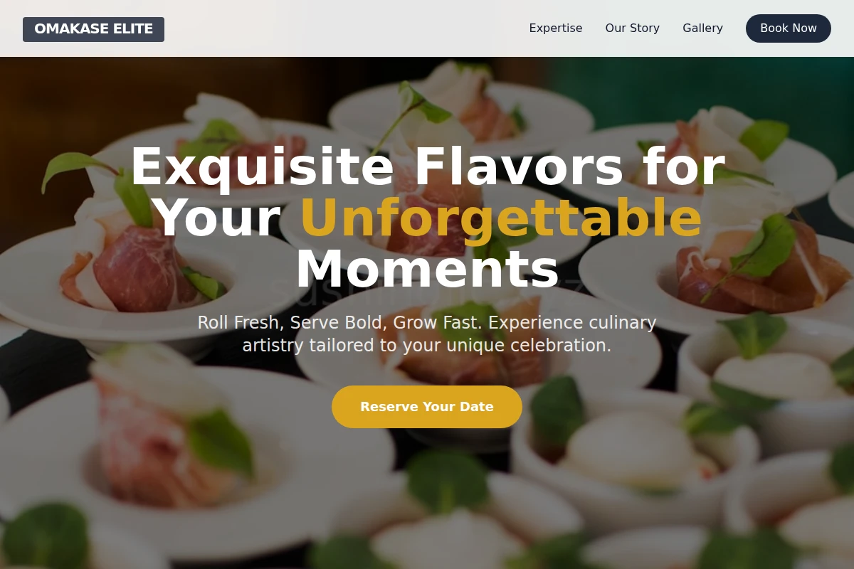 Gourmet Catering