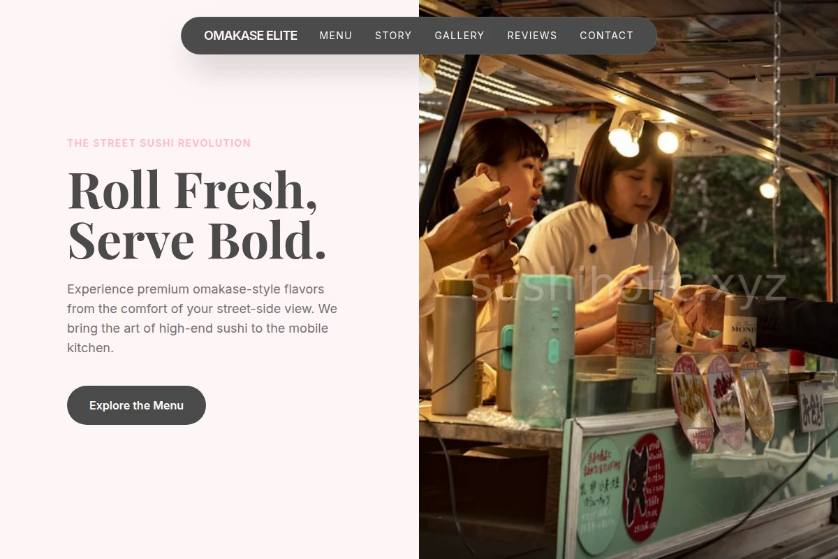 Market Food Truck