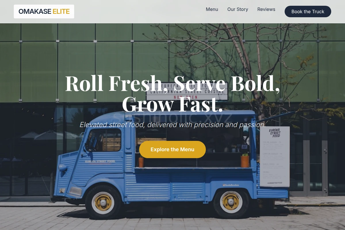 Gourmet Food Truck