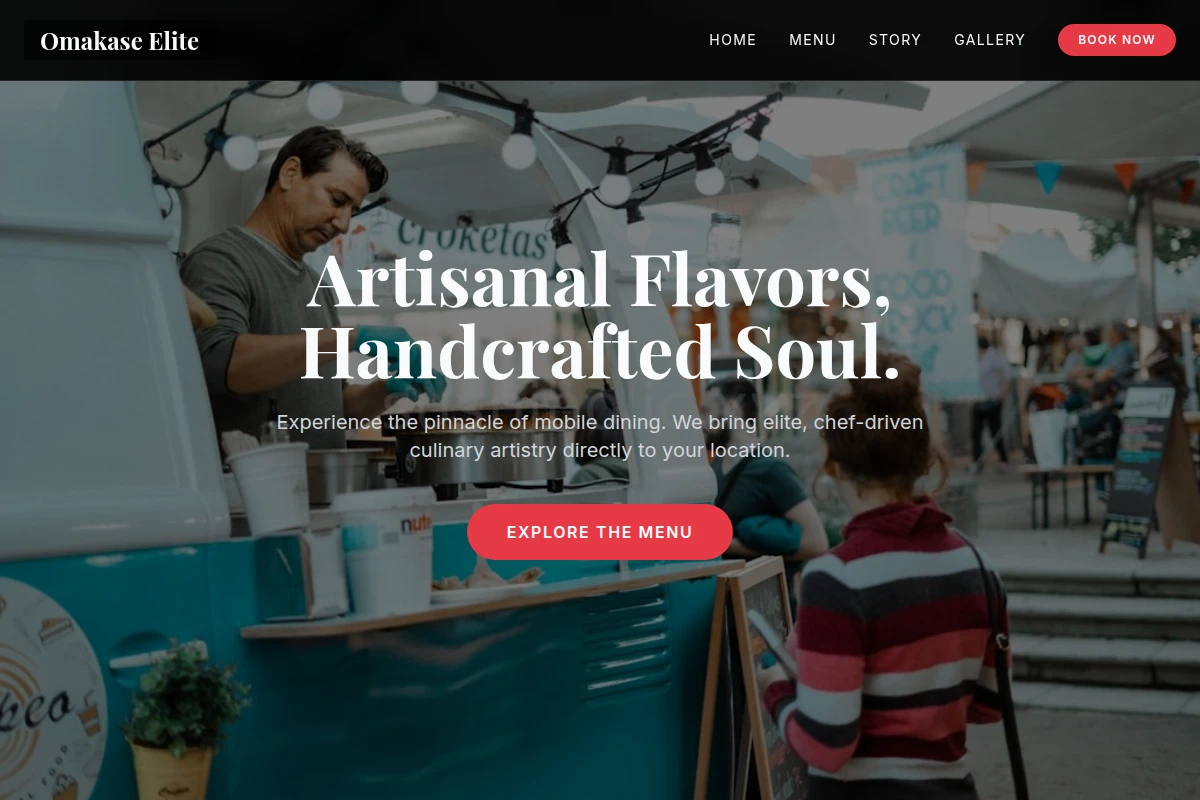 Ceramic Food Truck