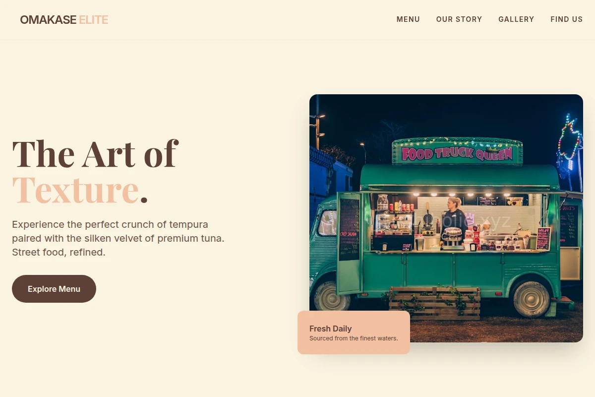Texture Food Truck