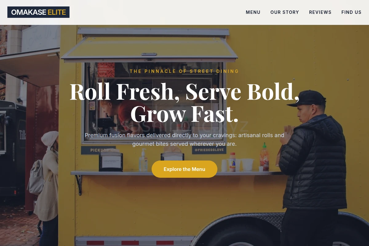 Gourmet Food Truck