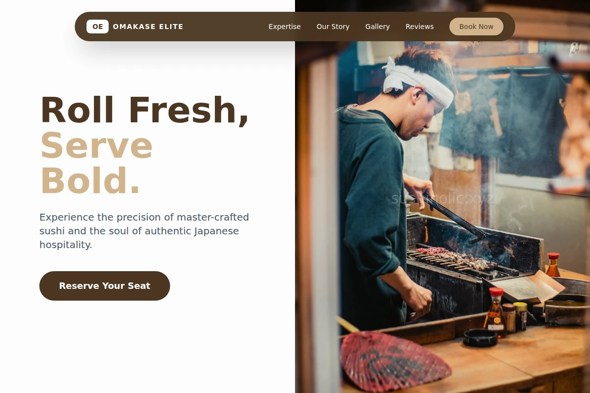 Slate Japanese Food