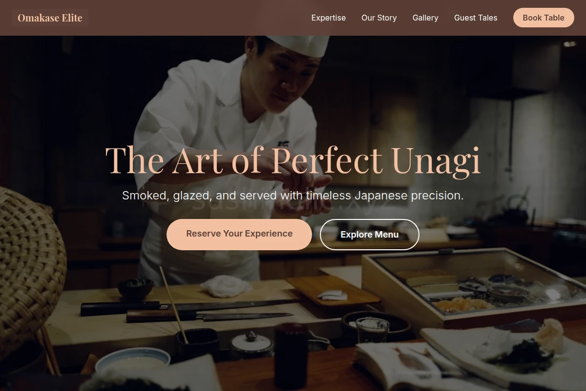 Unagi Japanese Food