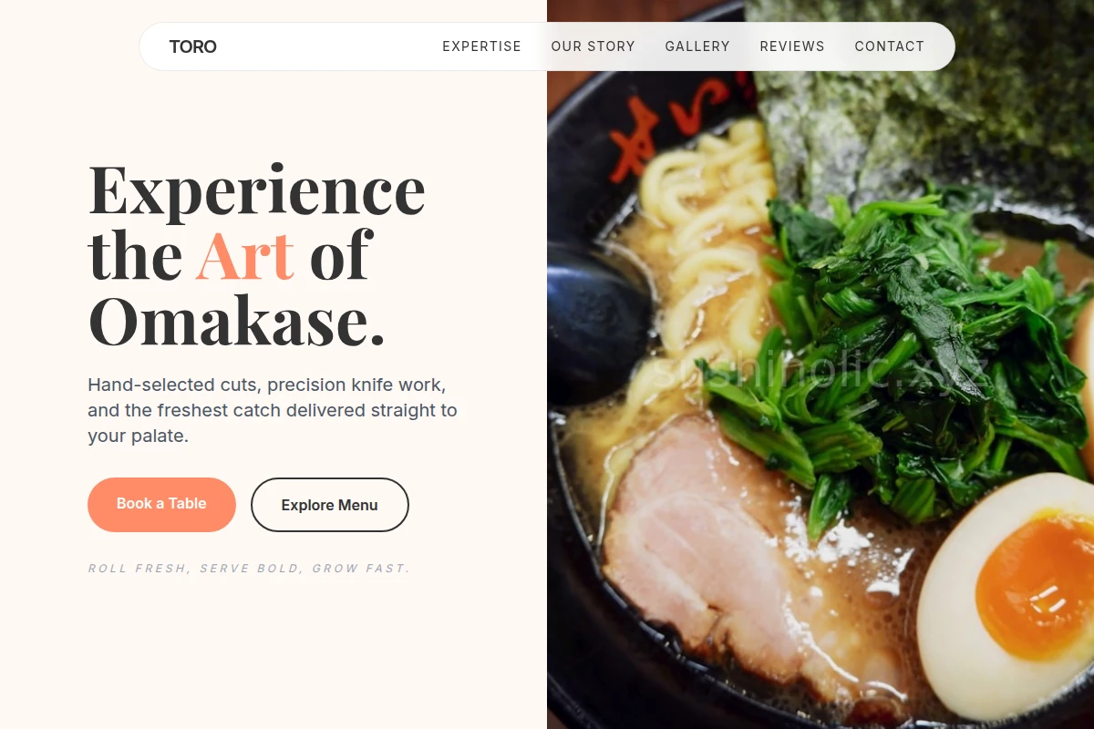 Toro Japanese Food