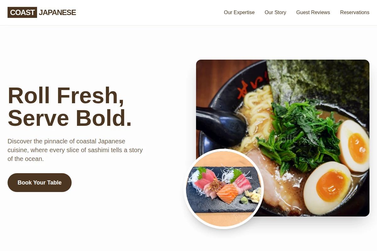 Coast Japanese Food