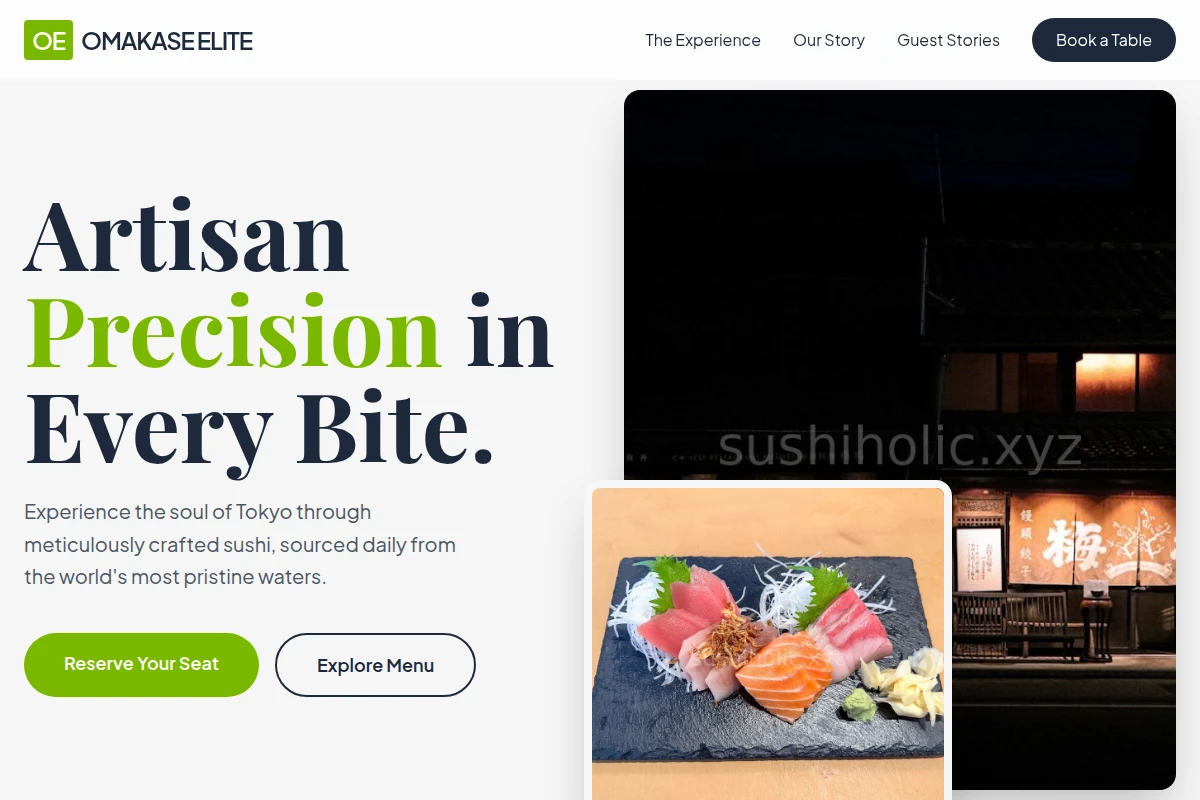 Artisan Japanese Food