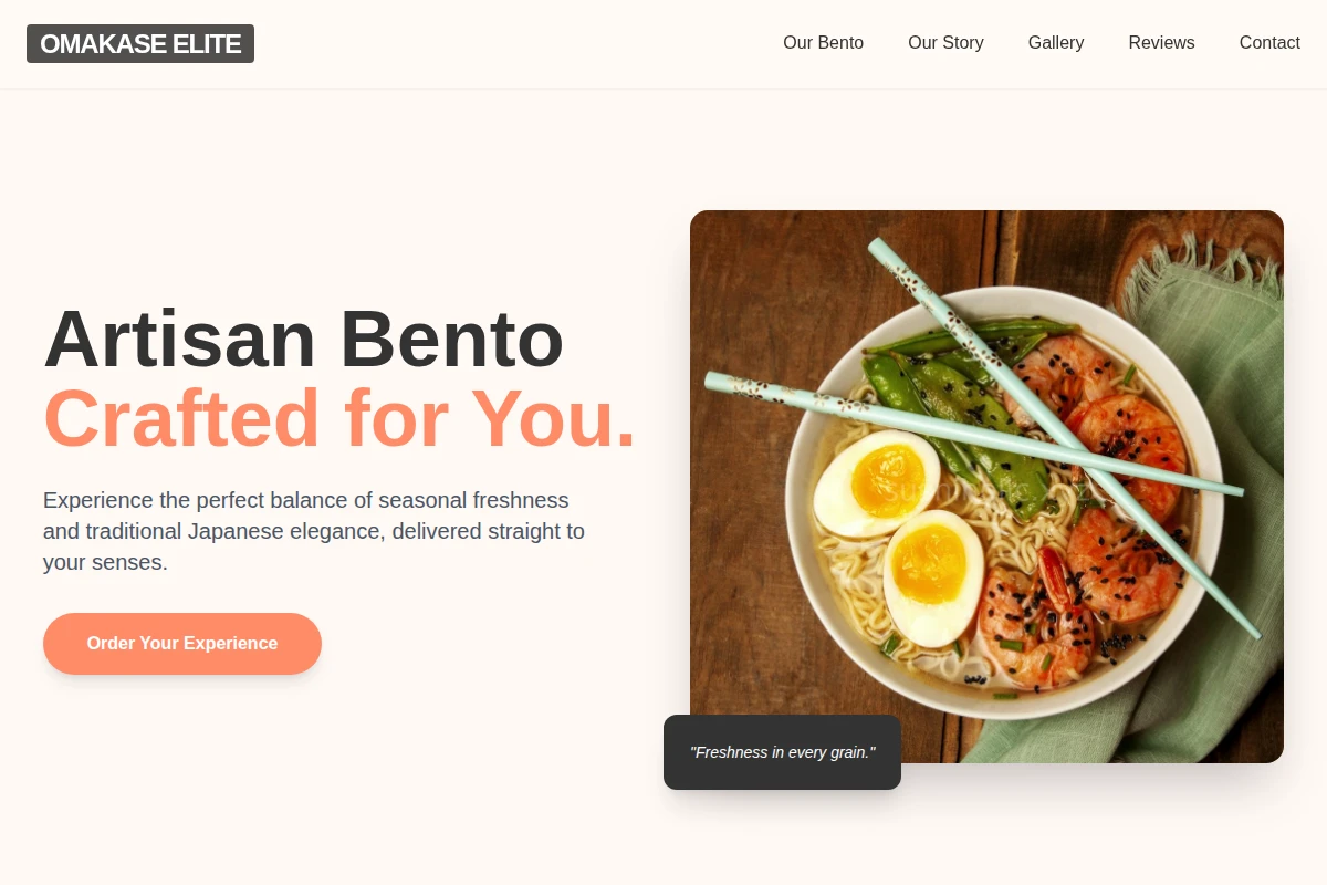 Bento Japanese Food