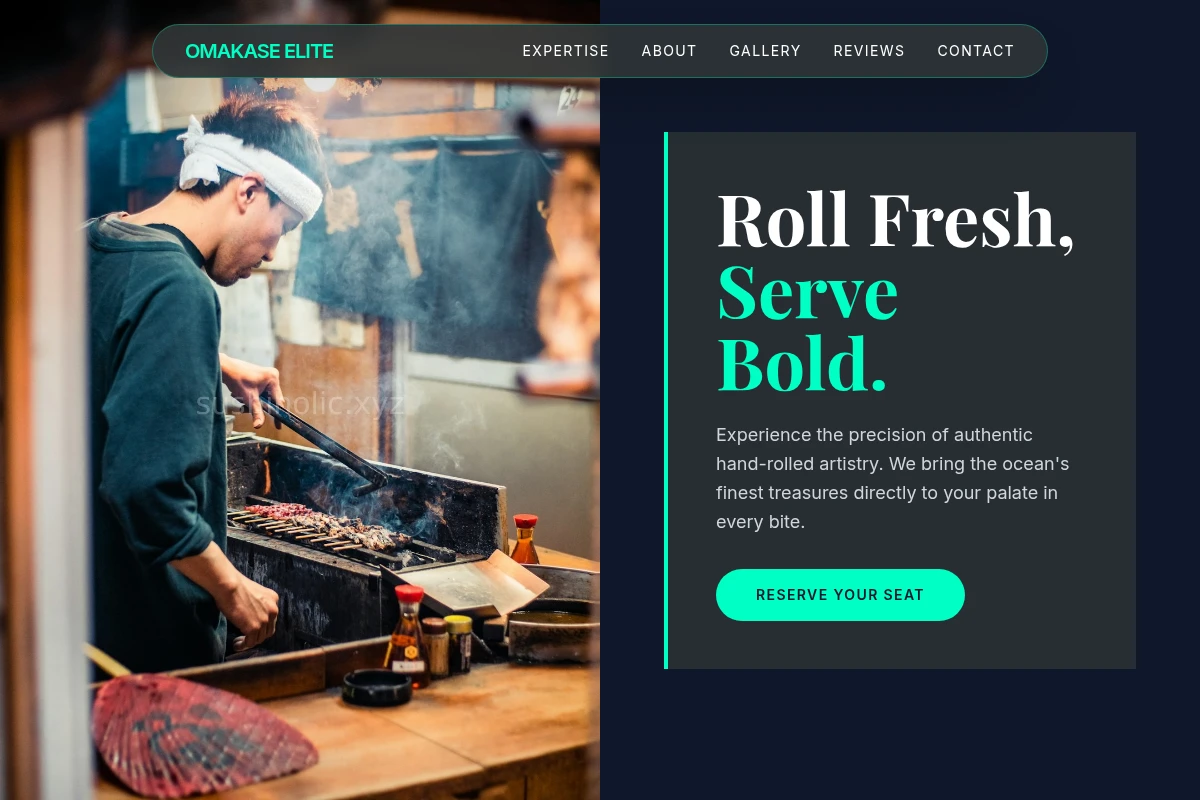 Hand-rolled Japanese Food