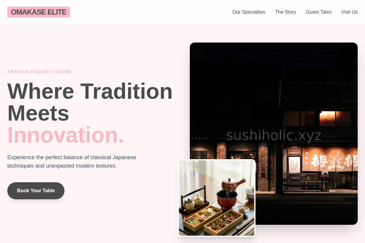Fusion Japanese Food