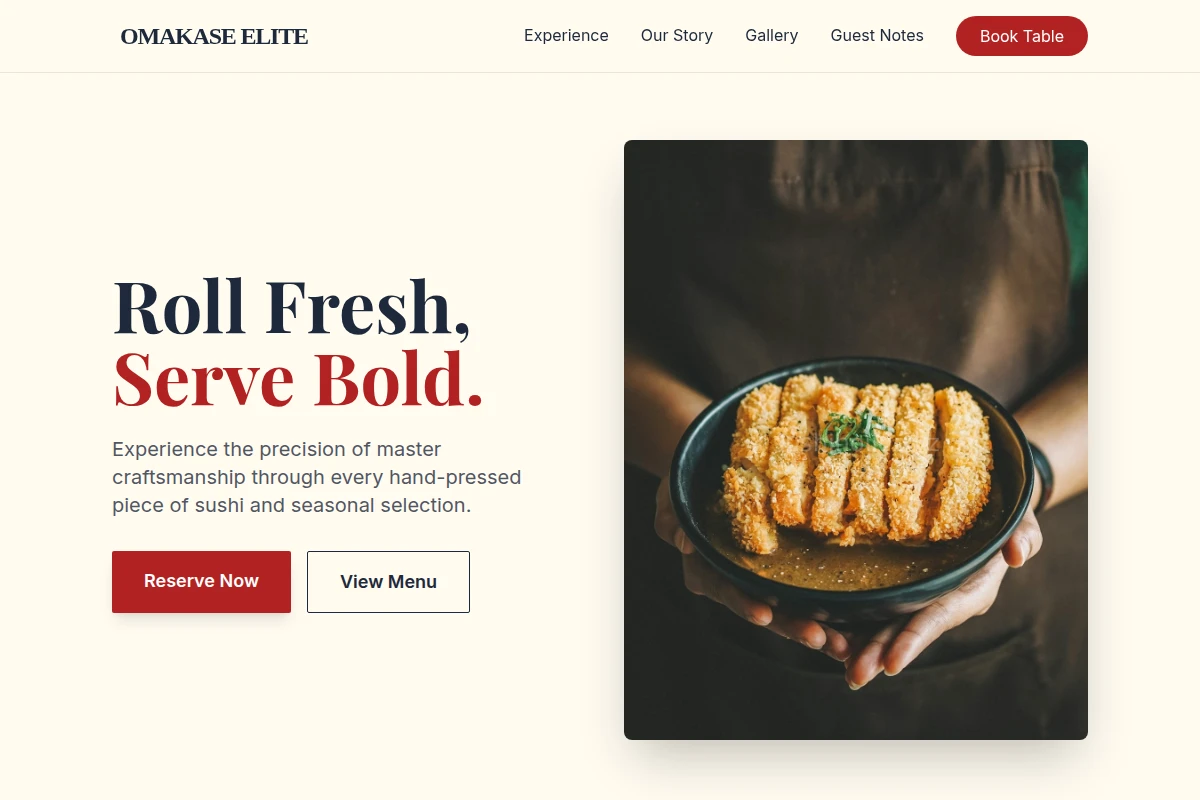 Artisan Japanese Food