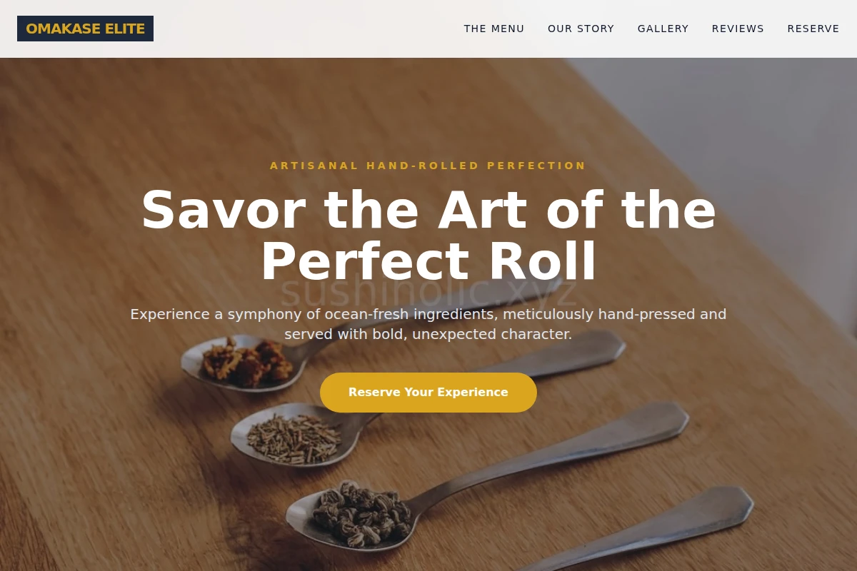 Hand-rolled Specialty Food