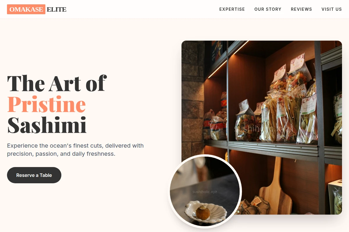 Sashimi Specialty Food
