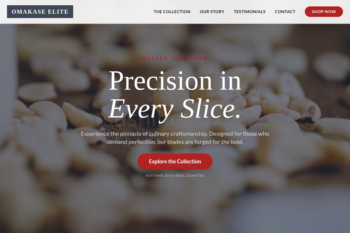 Knife Specialty Food