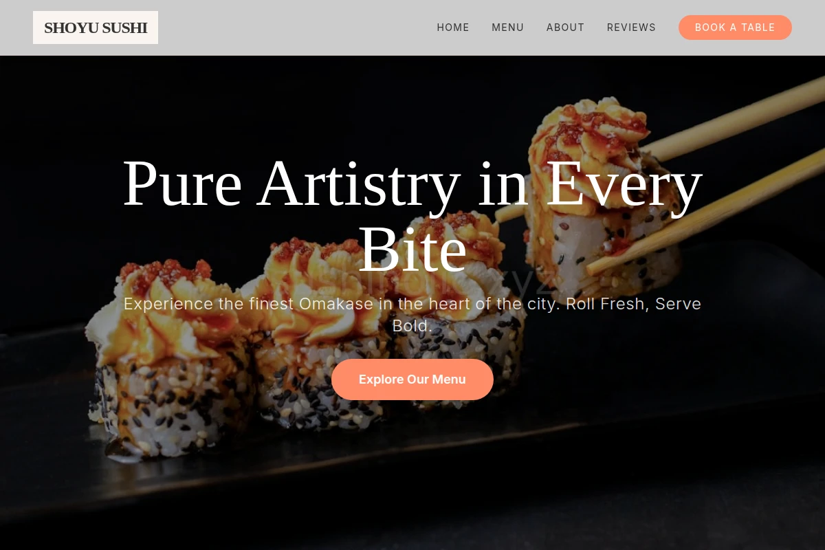 Shoyu Sushi
