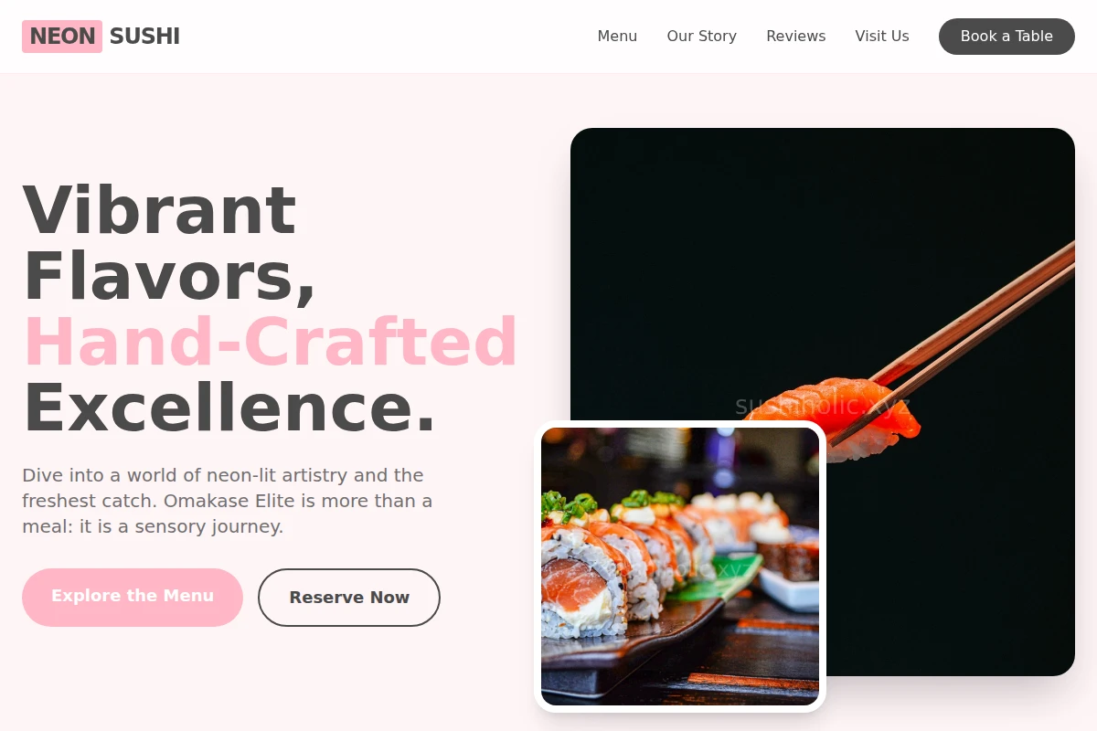 Neon Sushi