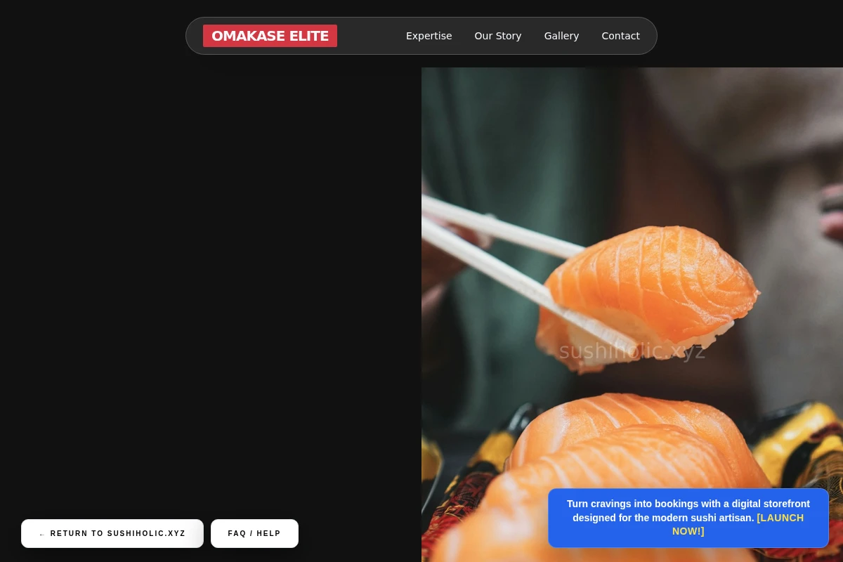 Hand-rolled Sushi