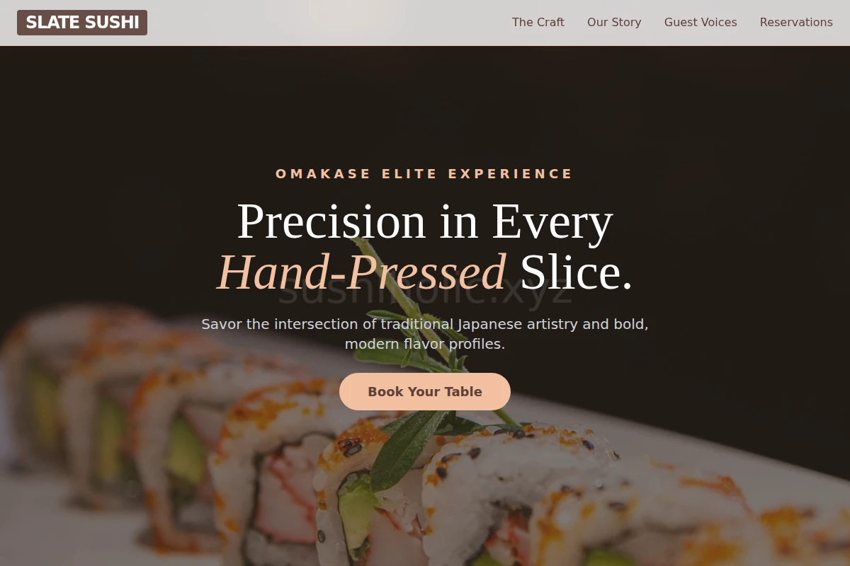 Slate Sushi