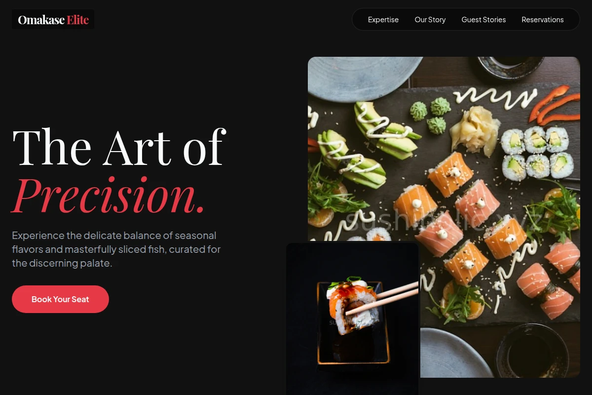 Minimalist Sushi