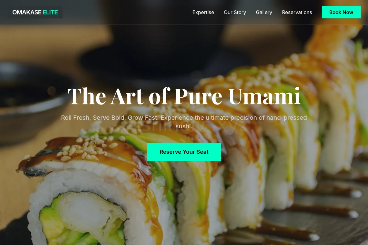 Minimalist Sushi